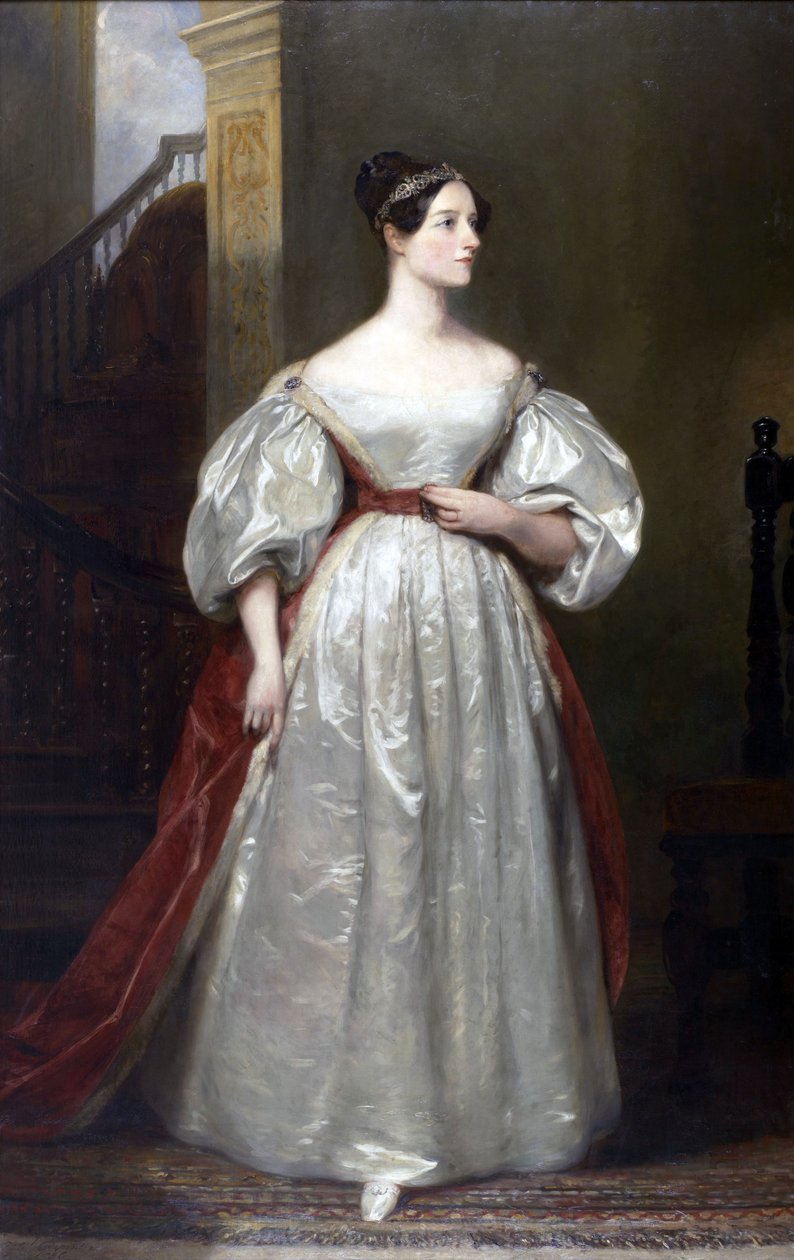 Portrett av Ada Lovelace av Margaret Sarah Carpenter