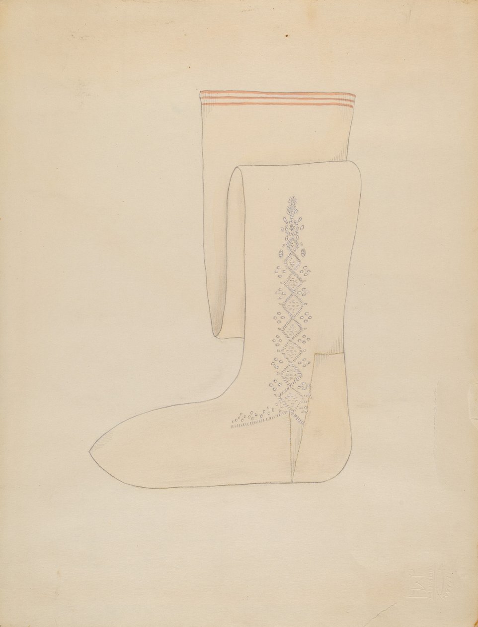Strømper, c. 1936. av Margaret Concha
