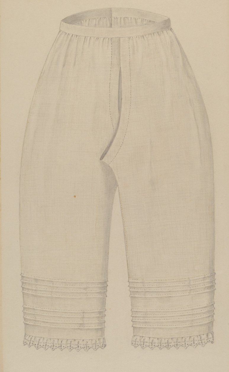 Kvinneskuffer, ca. 1937. av Margaret Concha