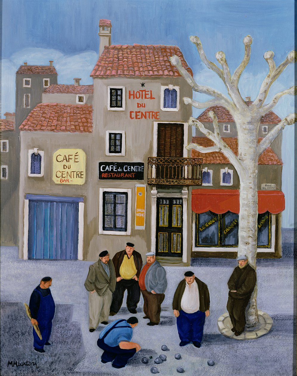 Cafe du Center av Margaret Loxton