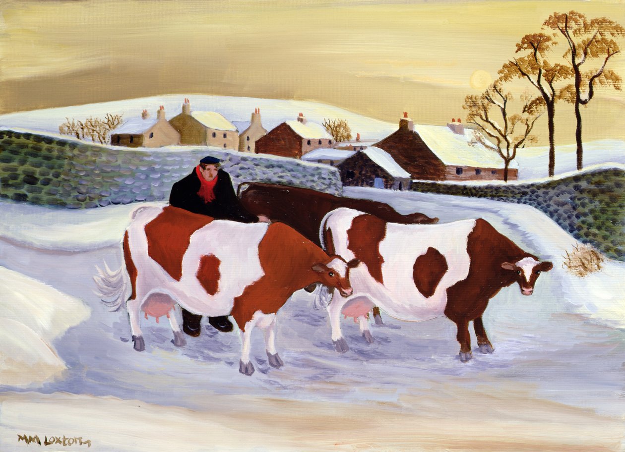 Går på melking av Margaret Loxton