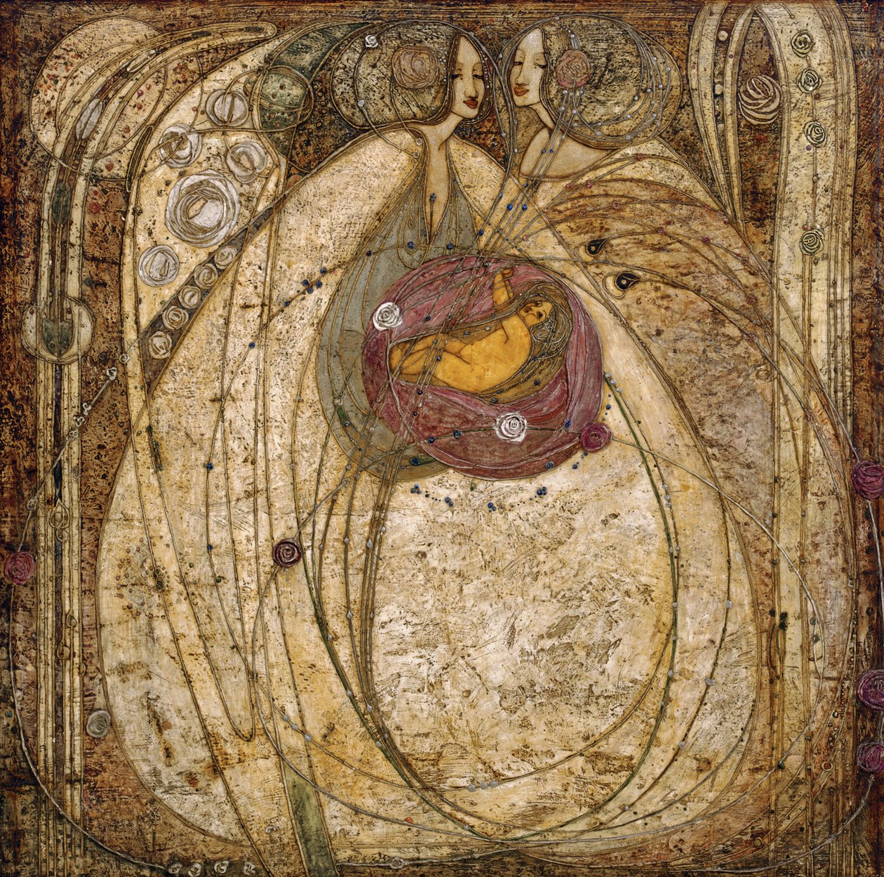 Rosens hjerte av Margaret MacDonald Mackintosh