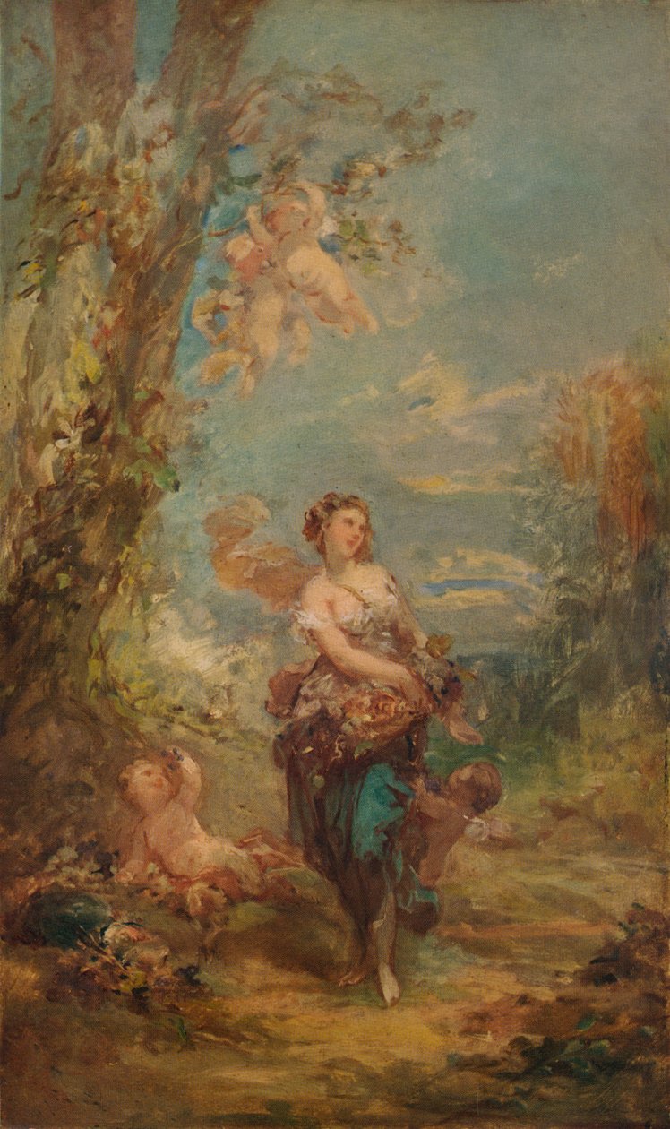 Våren, c1802, 1938 av Marguerite Gerard