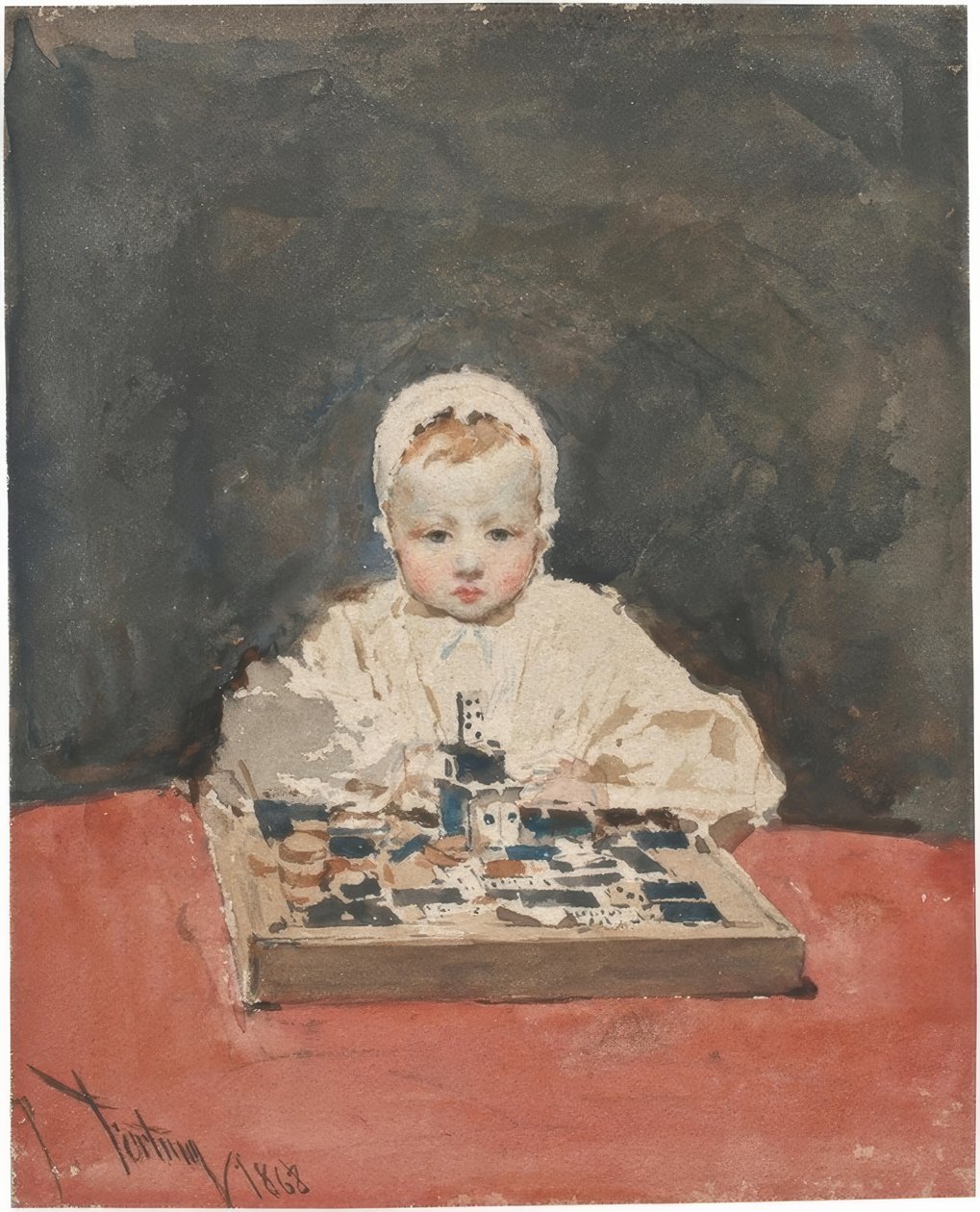Maria Teresa de Madrazo og Madrazo av Marià Fortuny