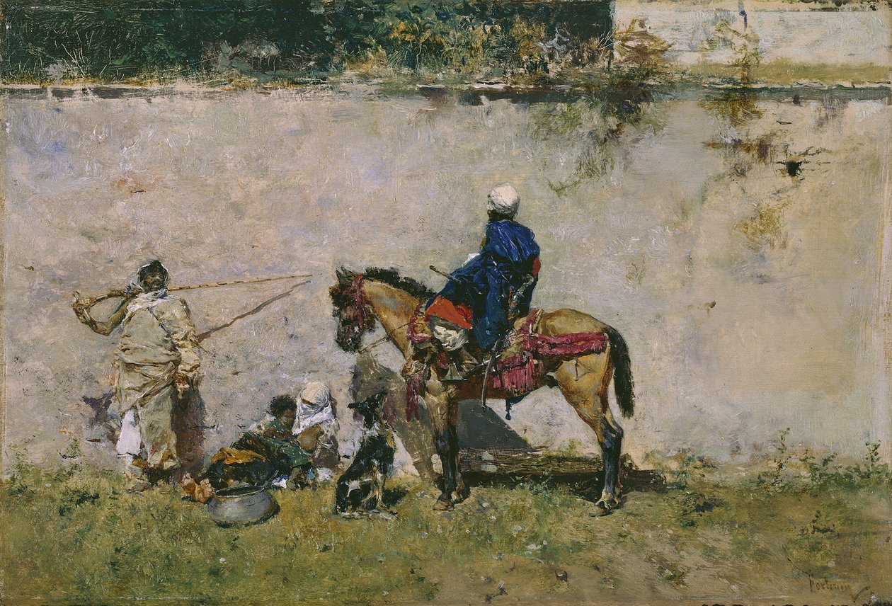 Marokkanerne, 1872-1873 av Marià Fortuny