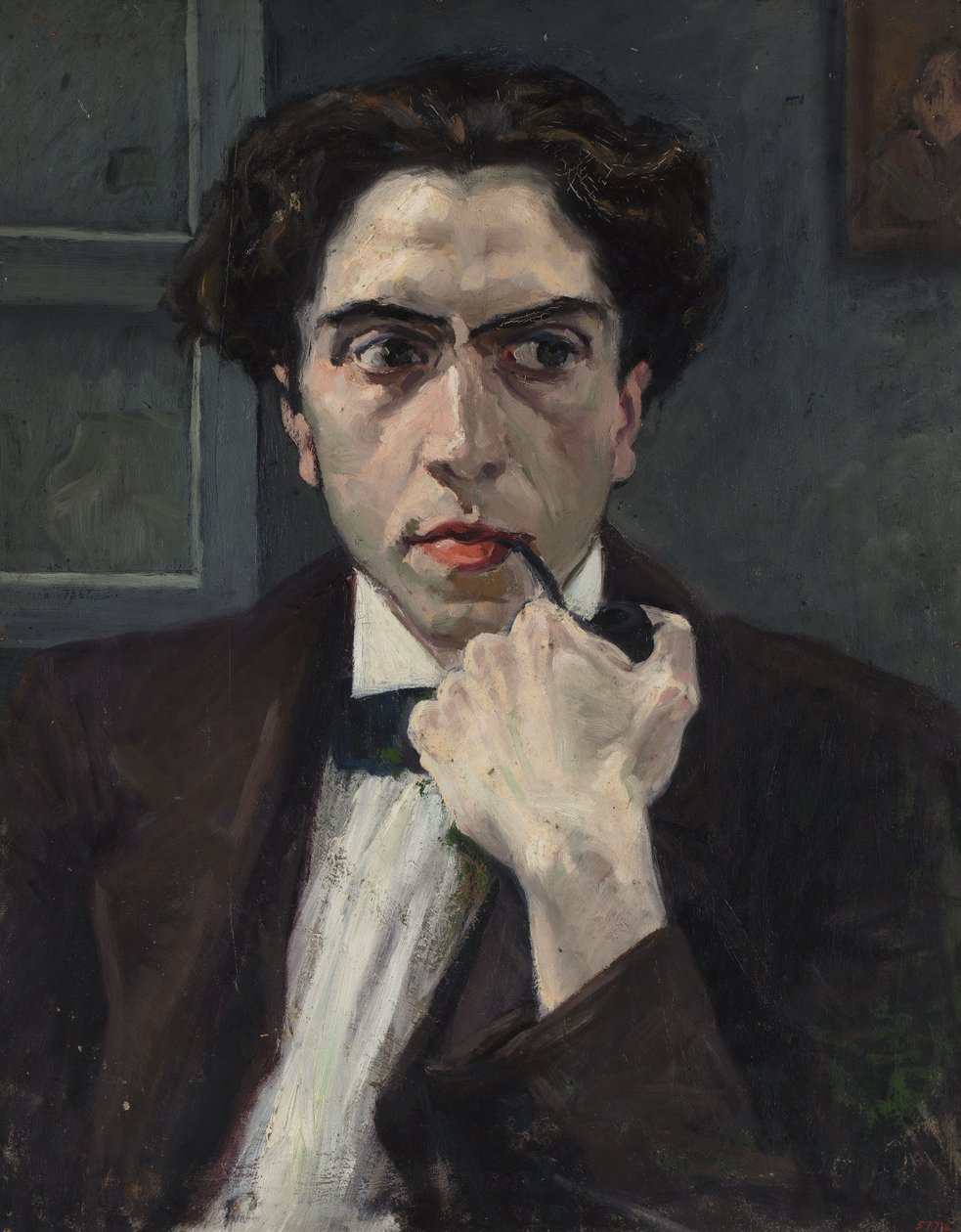 Portrett av Emili Fontbona 1879-1938, ca. 1901-1902. av Mariá Pidelaserra
