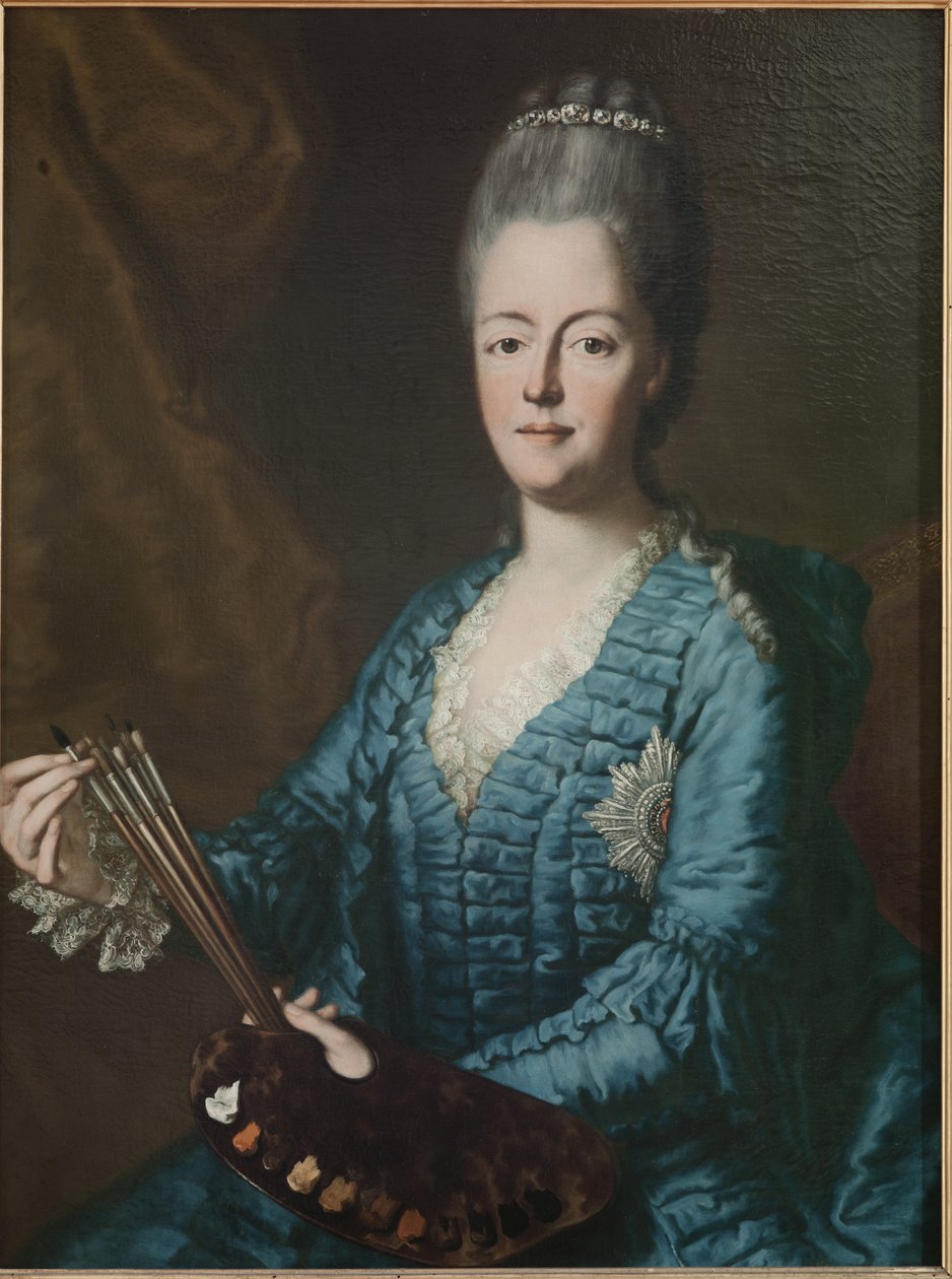 Selvportrett, 1772 av Maria Antonia Walpurgis Symphorosa