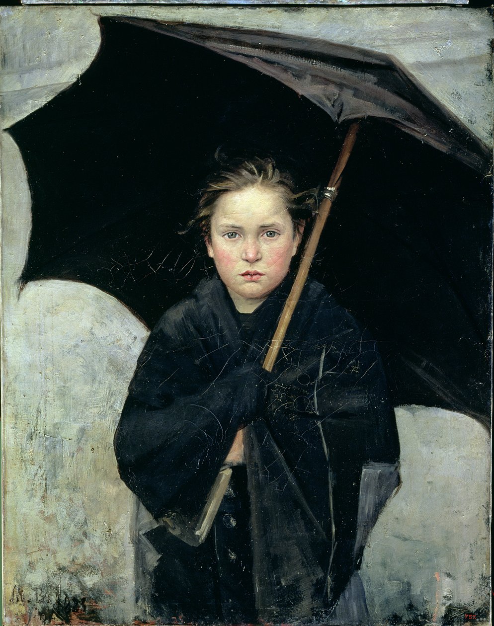 Paraplyen, 1883 av Maria Konstantinova Bashkirtseva