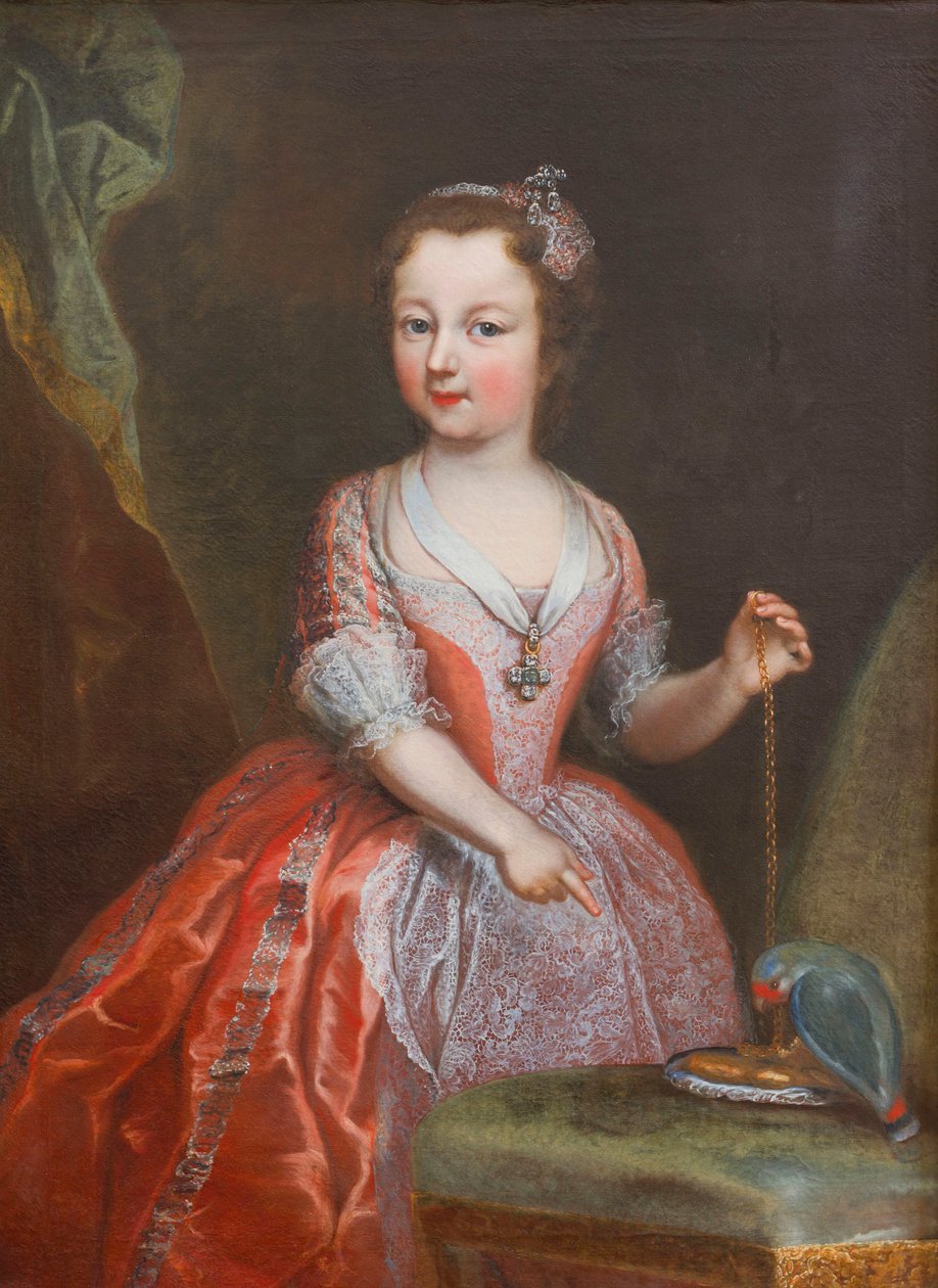 Portrett av Maria Luisa av Savoy (1688-1717) av Maria Giovanna Battista Clementi