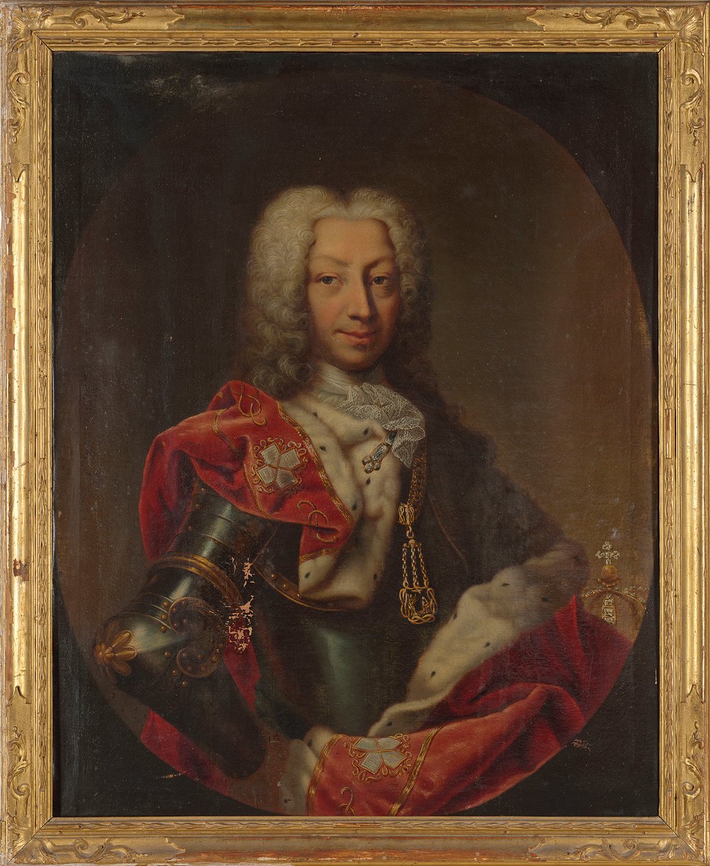 Charles Emmanuel III 1701-1773, hertug av Savoy og konge av Sardinia, første halvdel av 1700-tallet. av Maria Giovanna Clementi