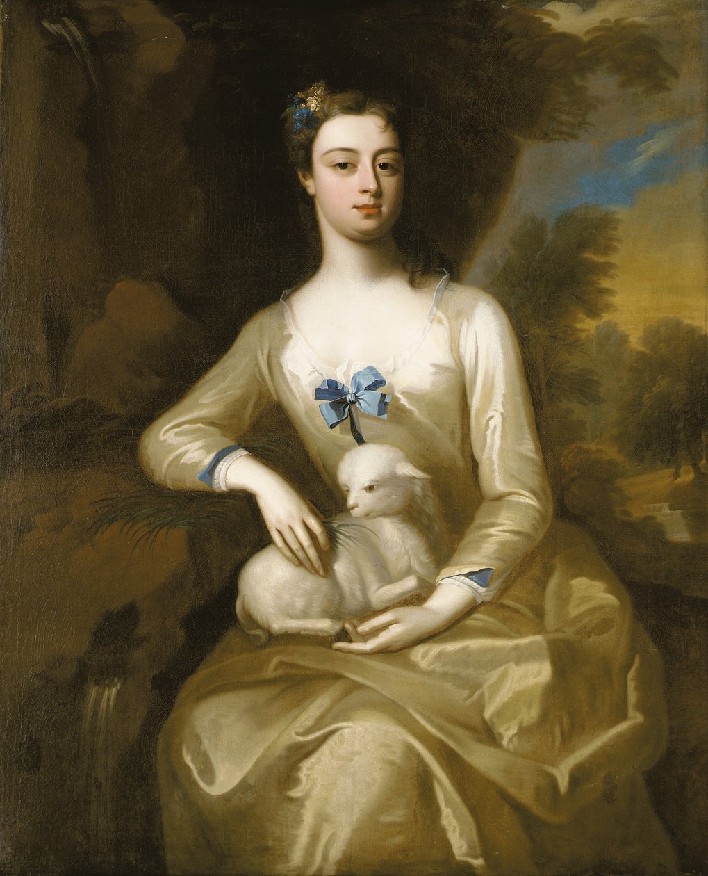 Portrett av en dame av Maria Verelst