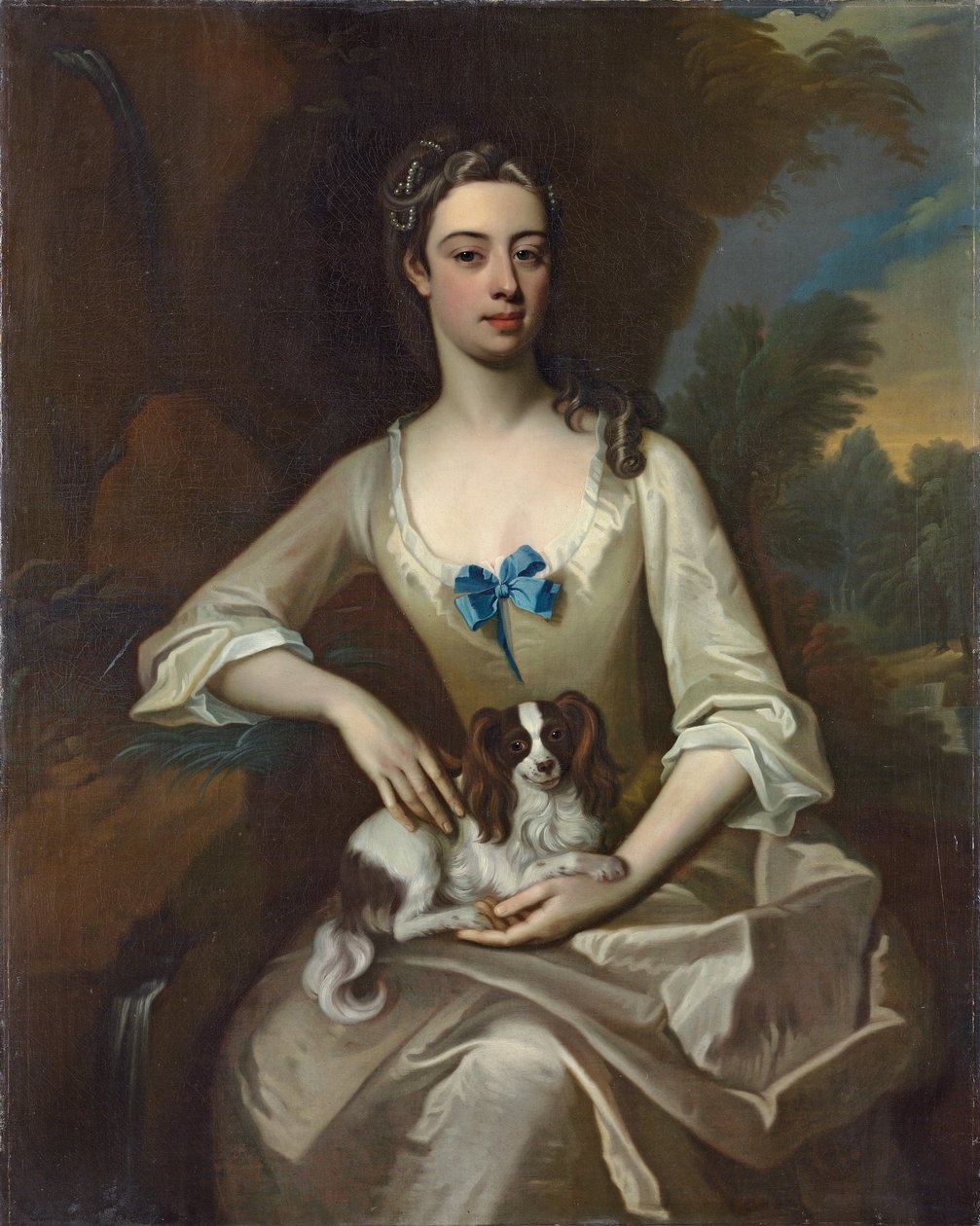 Portrett av en dame av Maria Verelst