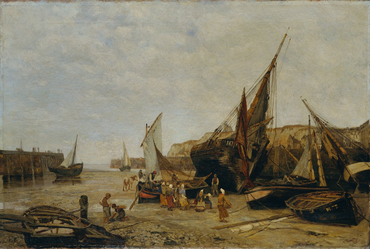Havnen i Dieppe av Maria von Parmentier