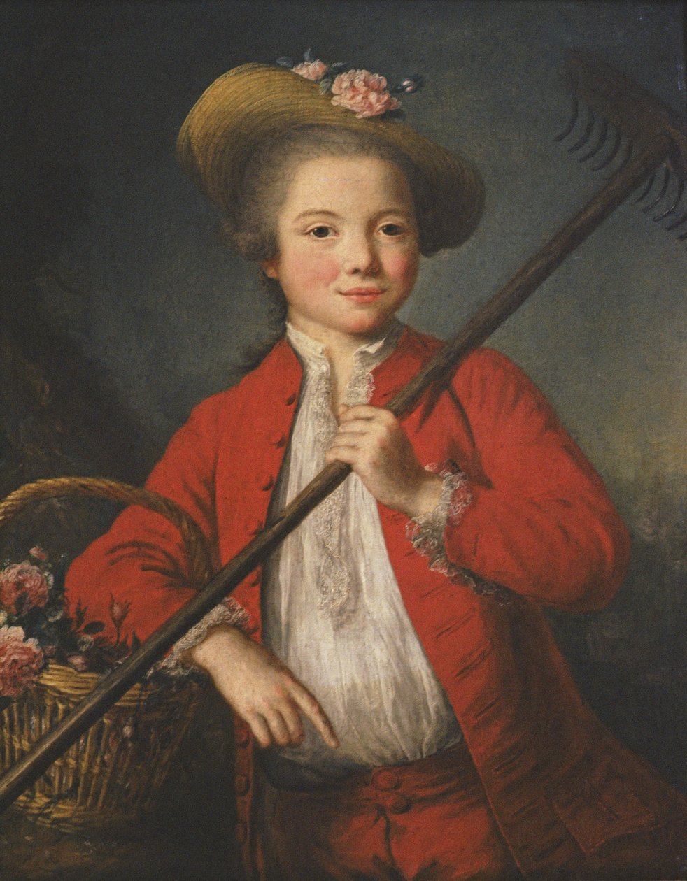 Portrett av Antoine Duplaa, 9 år gammel av Marianne Loir