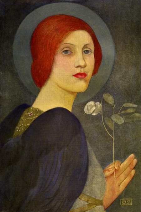 En engel av Marianne Stokes