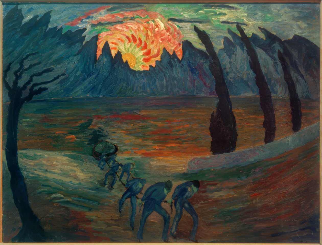 soloppgang av Marianne von Werefkin