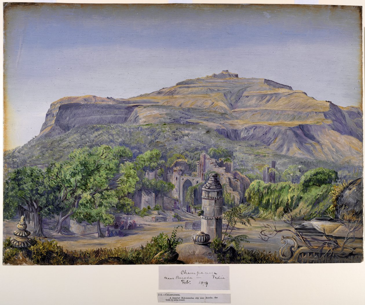 Champaneer, nær Baroda, India av Marianne North