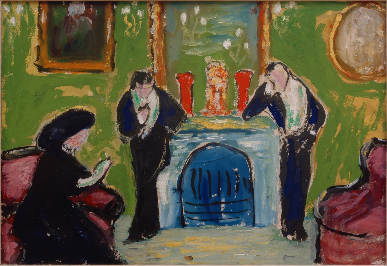 Ved peisen av Marianne von Werefkin