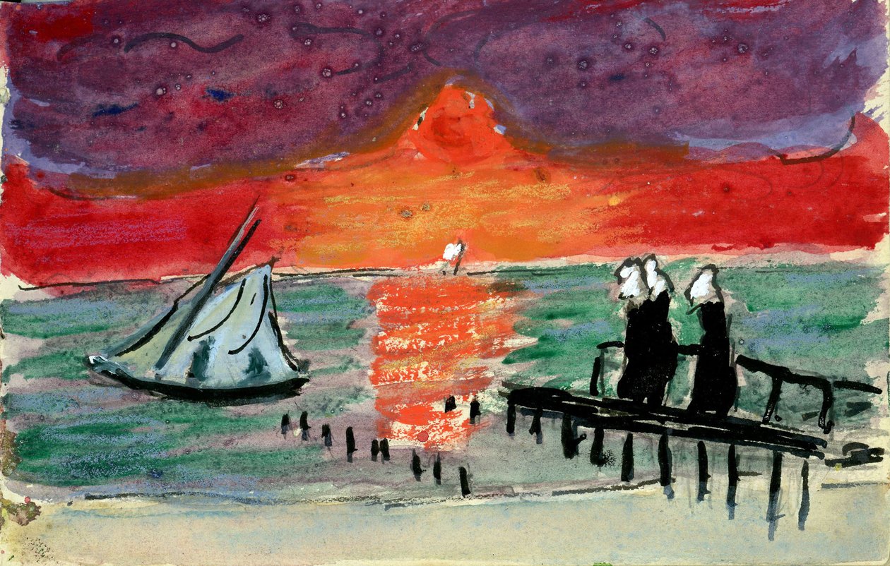 Østersjøen, 1910-tallet av Marianne von Werefkin