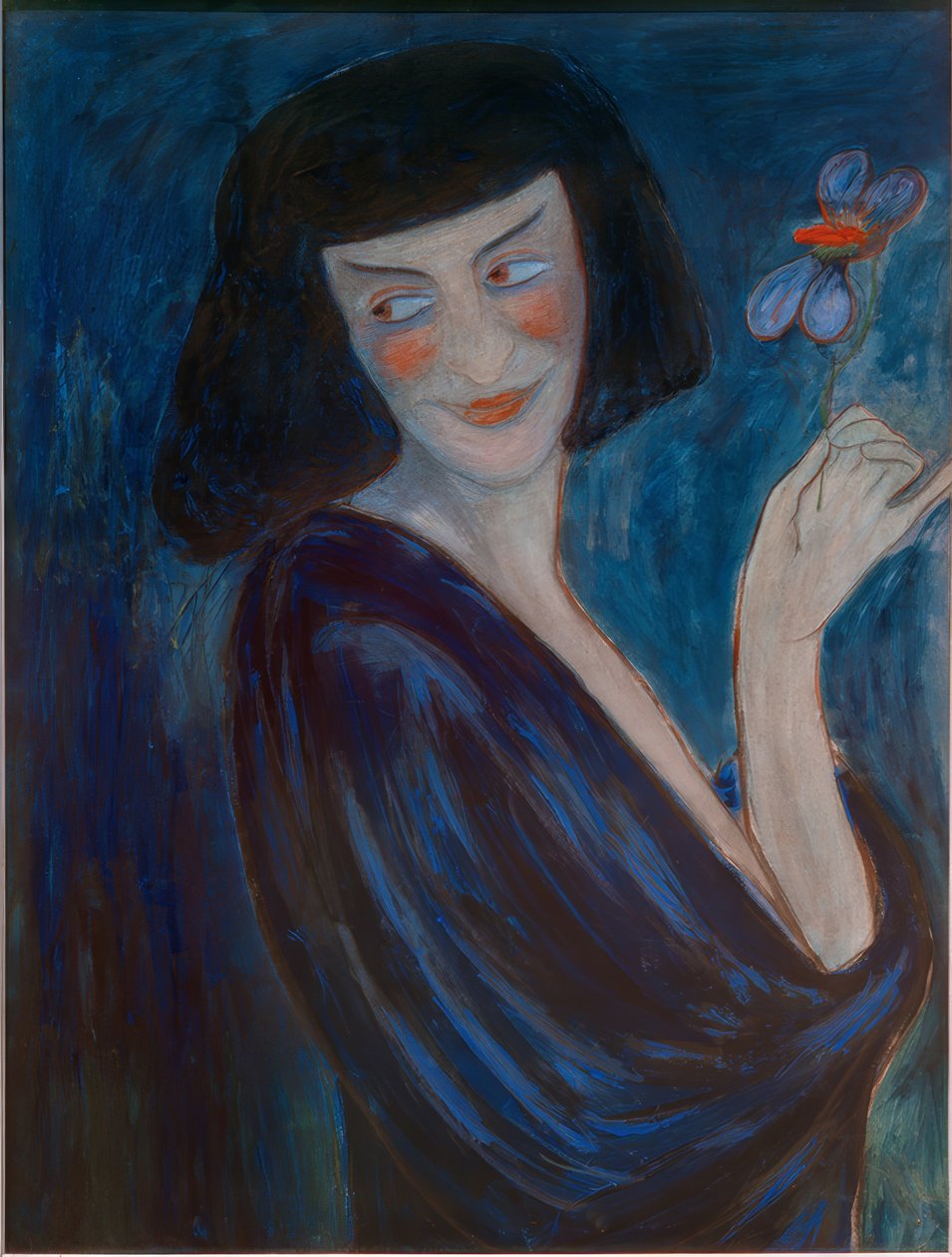 Danseren Alexander Sacharoff av Marianne von Werefkin