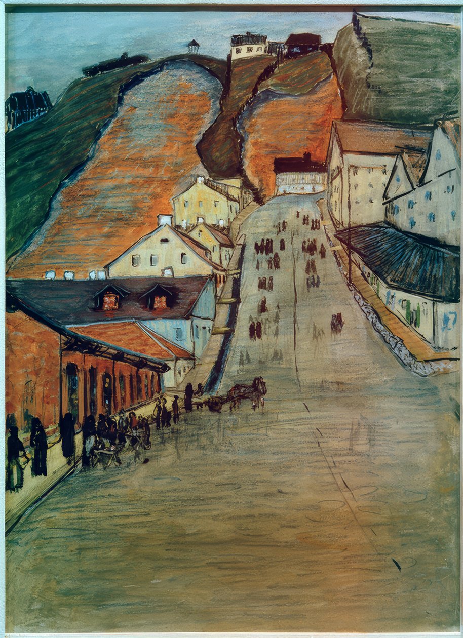Det grønne fjellet av Marianne von Werefkin