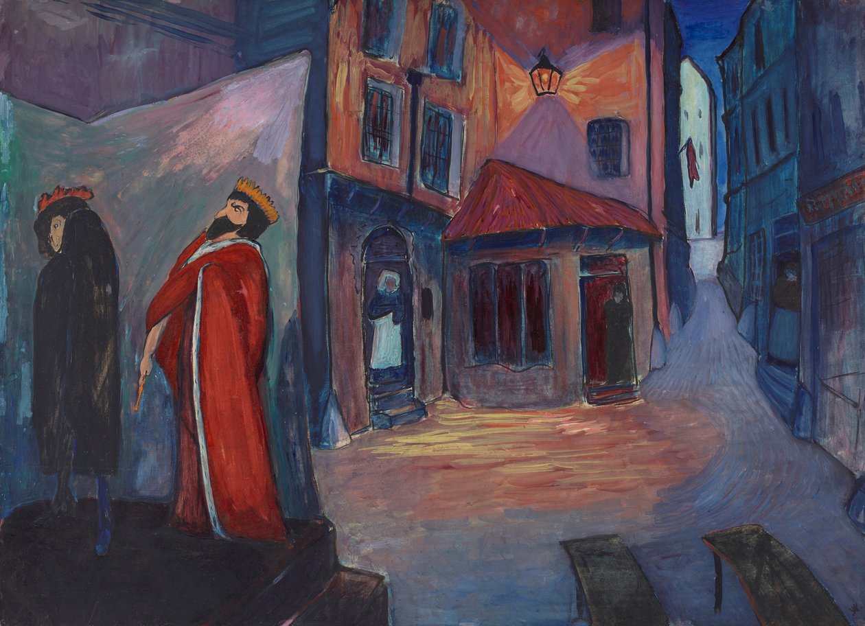 inn i natten av Marianne von Werefkin