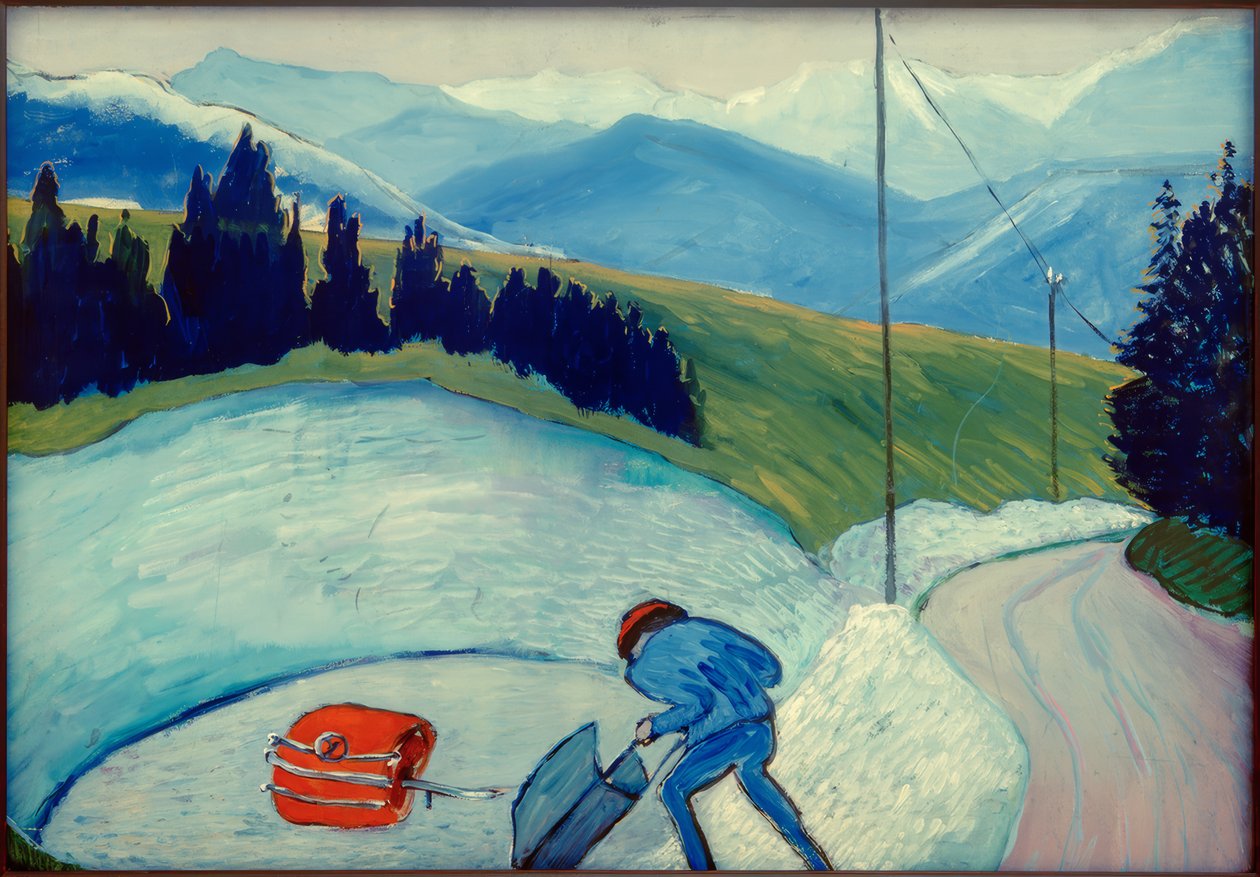 M. v. Werefkin, steingrop / maleri, 1907 av Marianne von Werefkin