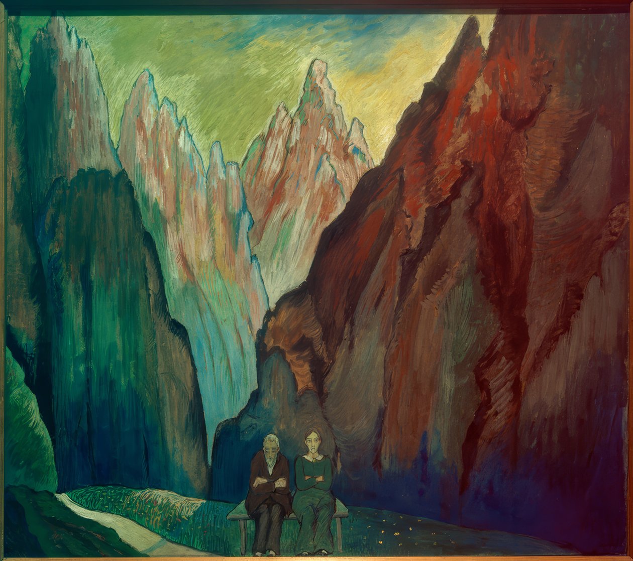 Med ryggen til livet av Marianne von Werefkin