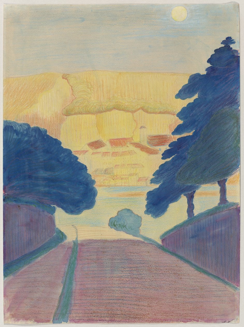 vollgrav slott av Marianne von Werefkin