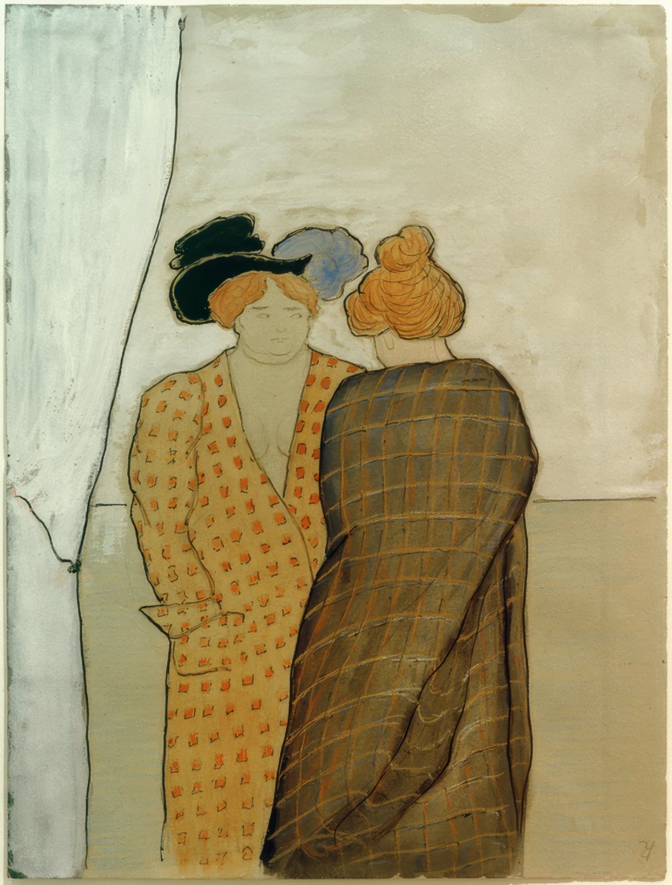 To kvinner av Marianne von Werefkin