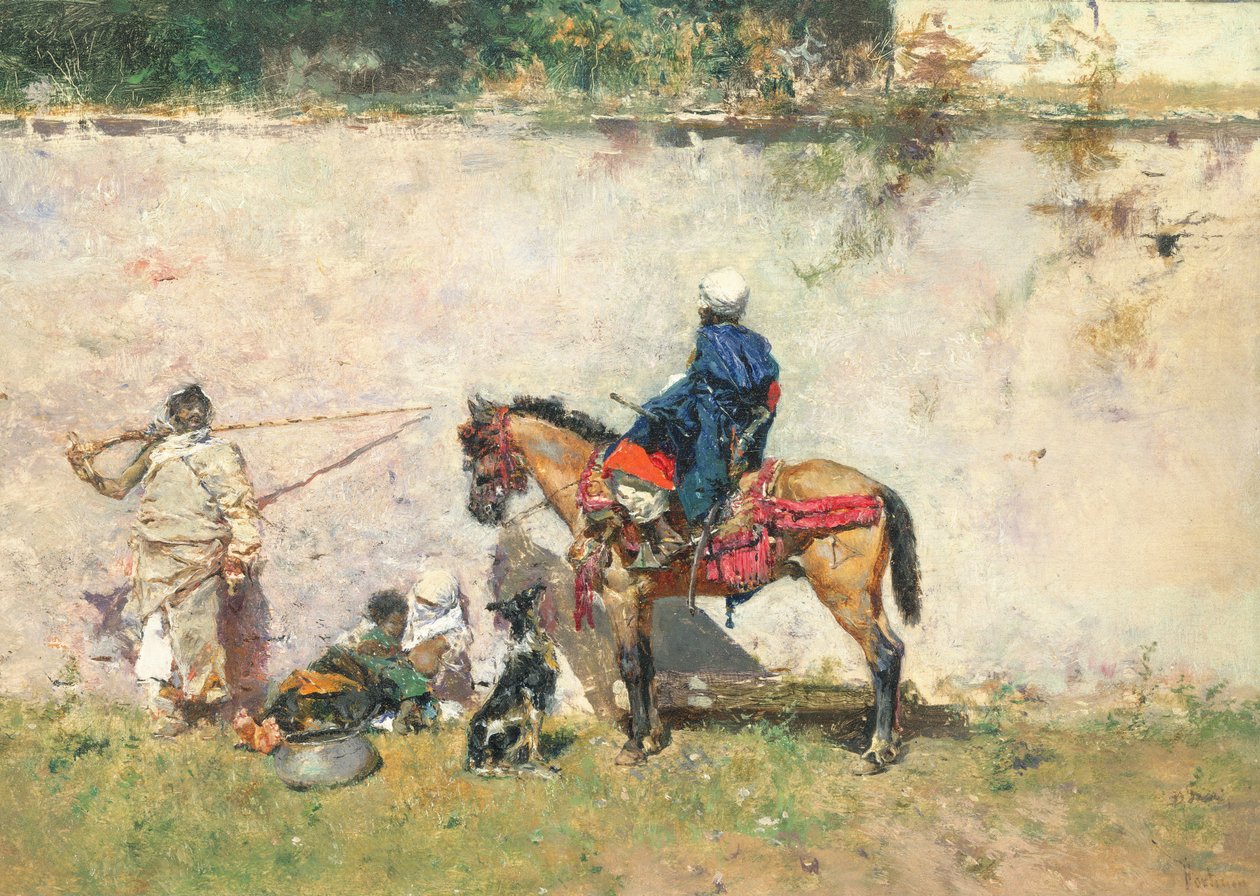 marokkanere av Mariano José María Bernardo Fortuny y Carbó