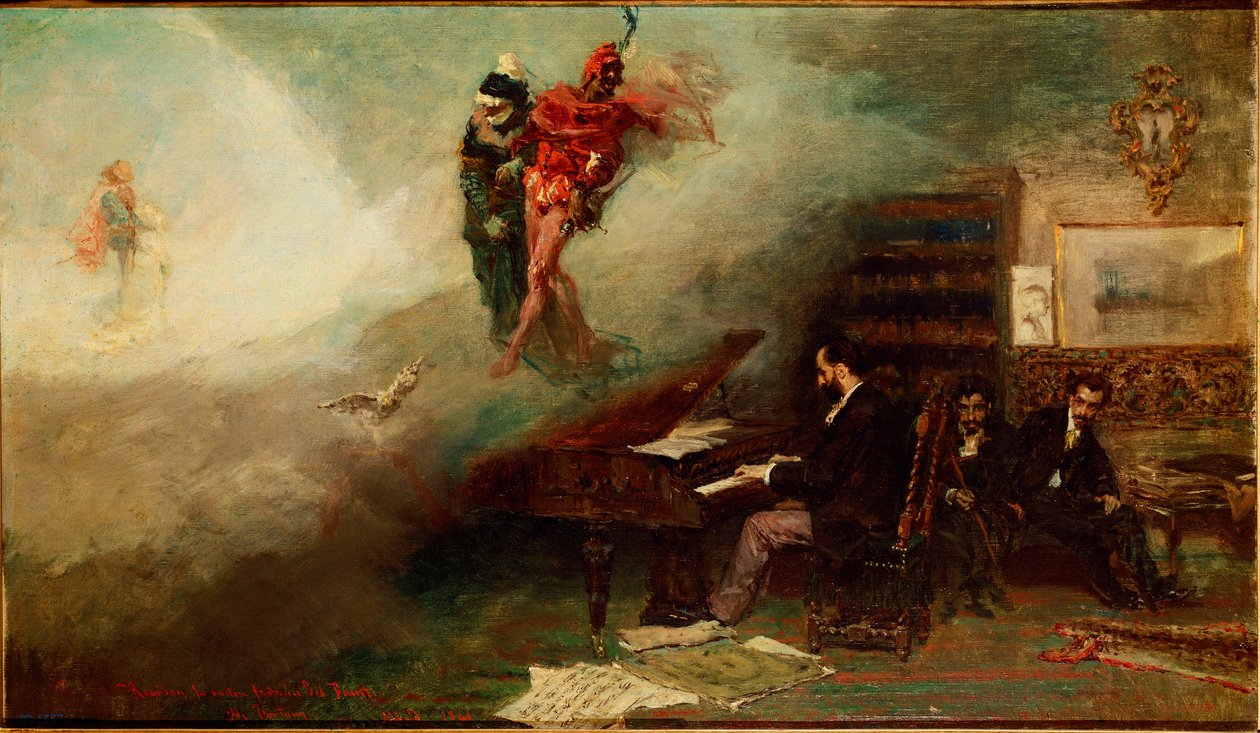 Fantasy om Faust av Mariano Fortuny y Marsal
