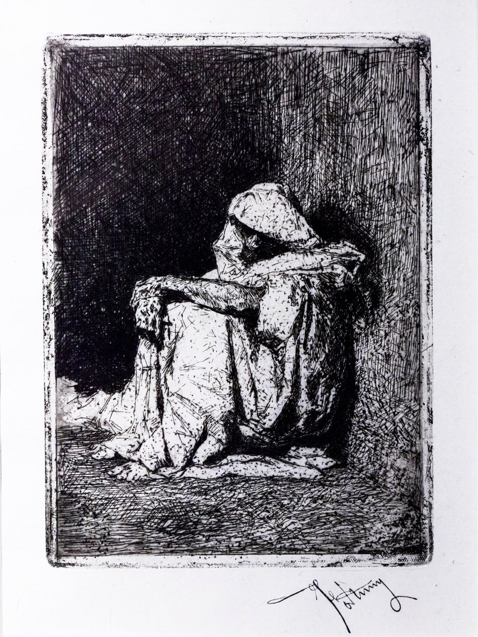 Sittende araber av Mariano Fortuny