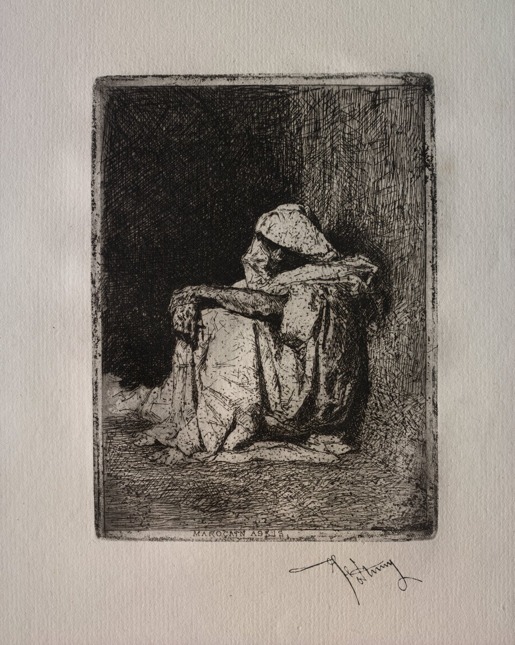 Sittende arabisk av Mariano Fortuny y Marsal