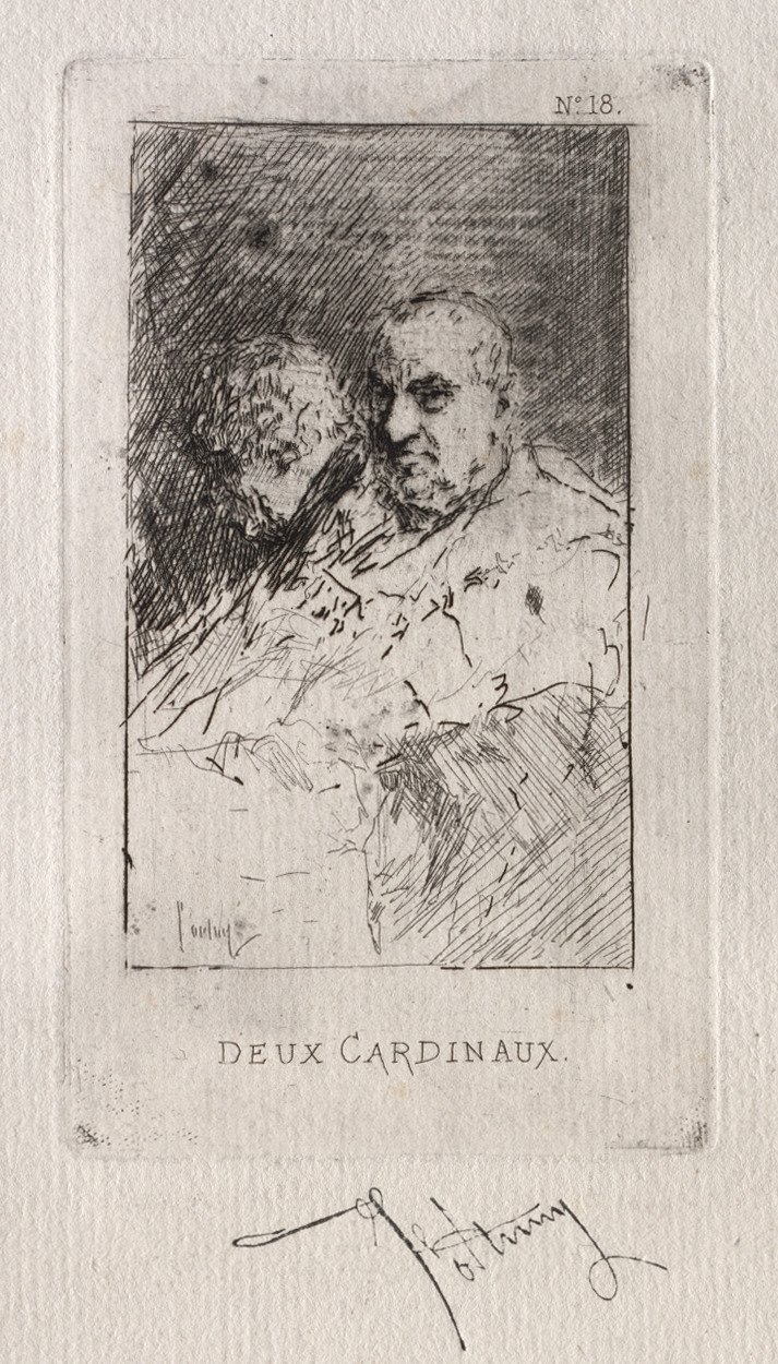 To kardinaler av Mariano Fortuny y Marsal