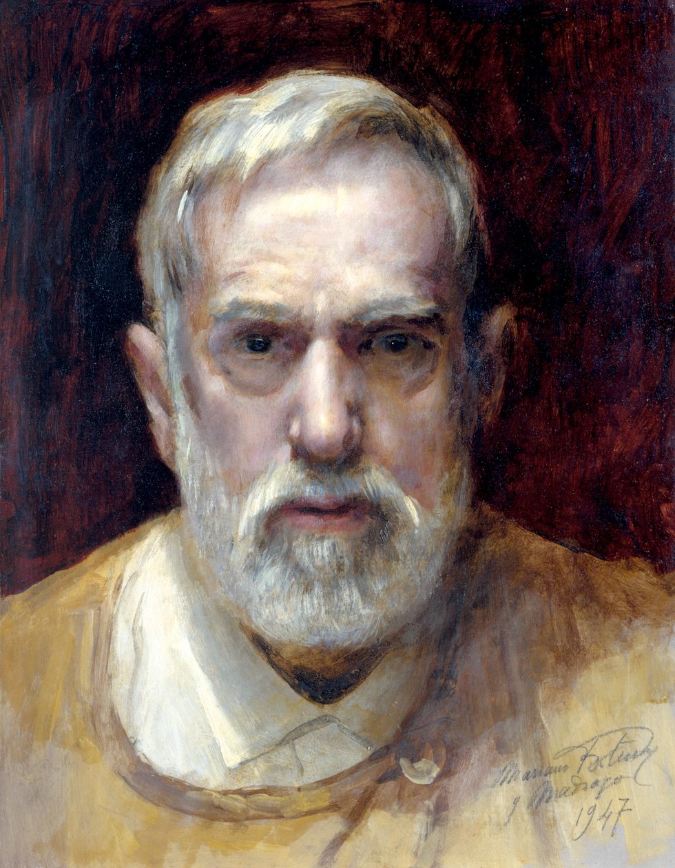 Selvportrett, 1947. av Mariano Fortuny y Madrazo