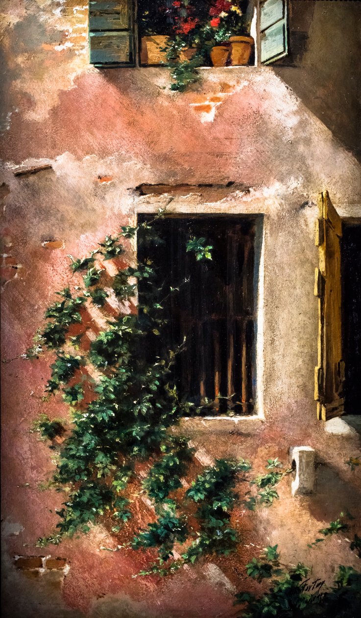 Vinduene (olje på lerret) av Mariano Fortuny y Madrazo