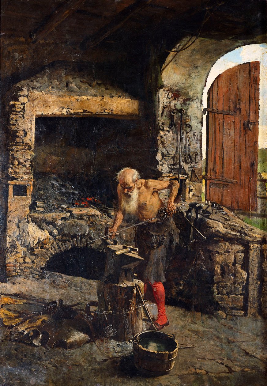 Bladsmed av Mariano José María Bernardo Fortuny y Carbó
