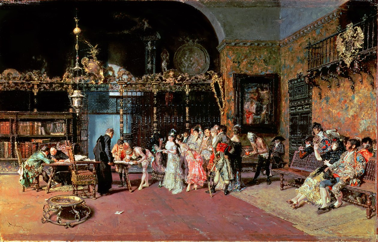 Vikaren av Mariano José María Bernardo (1838 74) Fortuny y Carbó