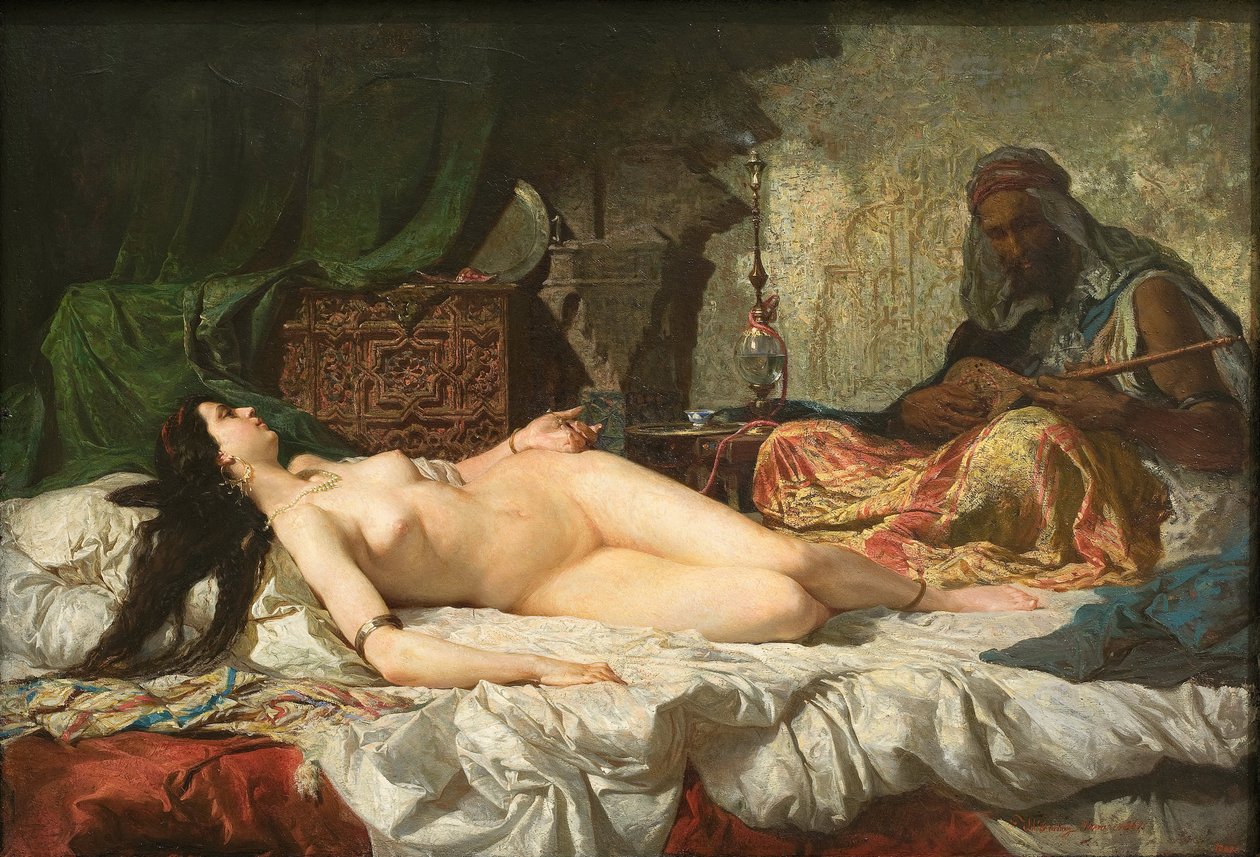 Odalisken av Mariano José María Bernardo Fortuny y Carbó