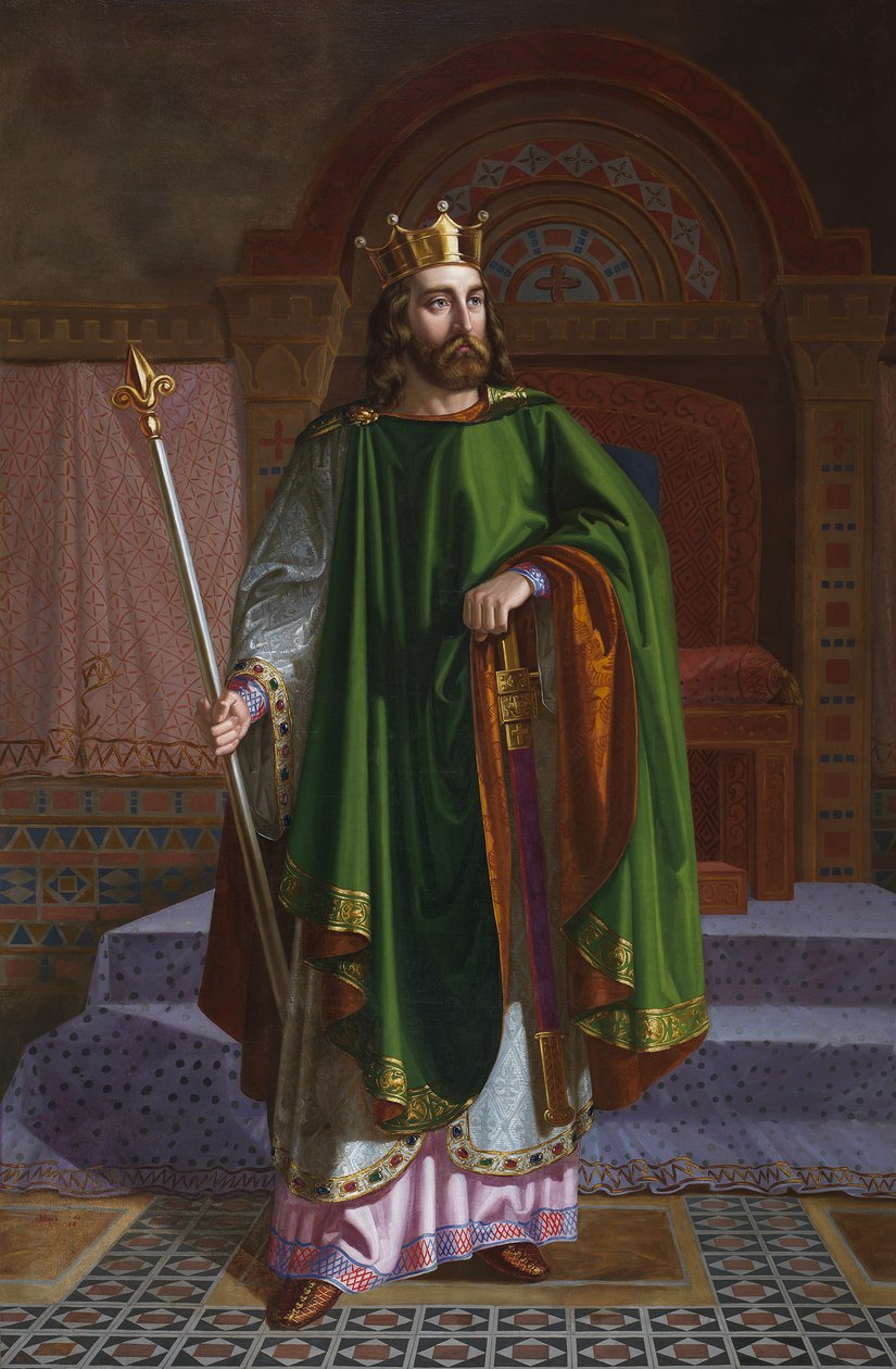 Garcia I av Leon, 1852 av Mariano de la Roca y Delgado