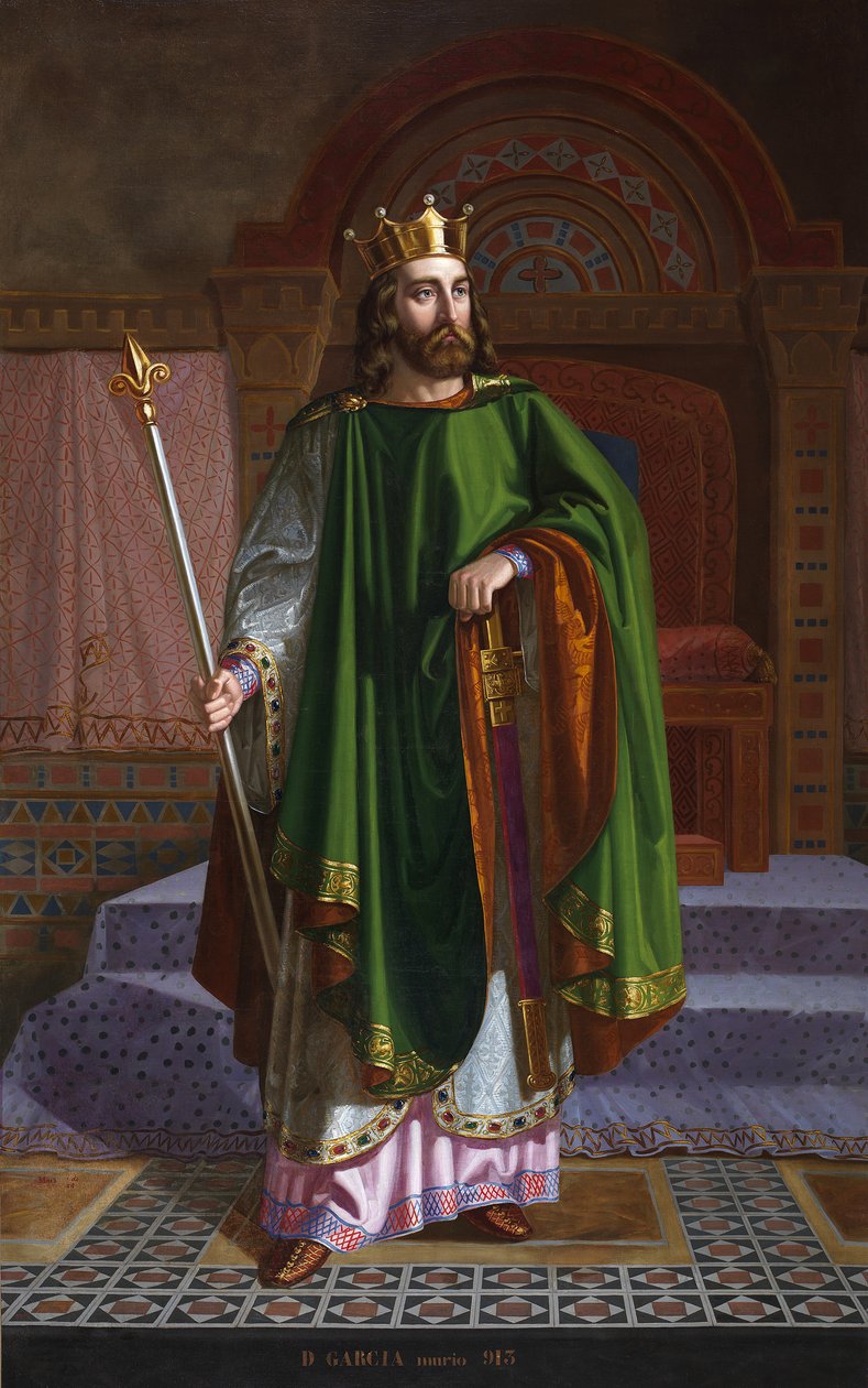 Portrait du roi Garcia Ier d