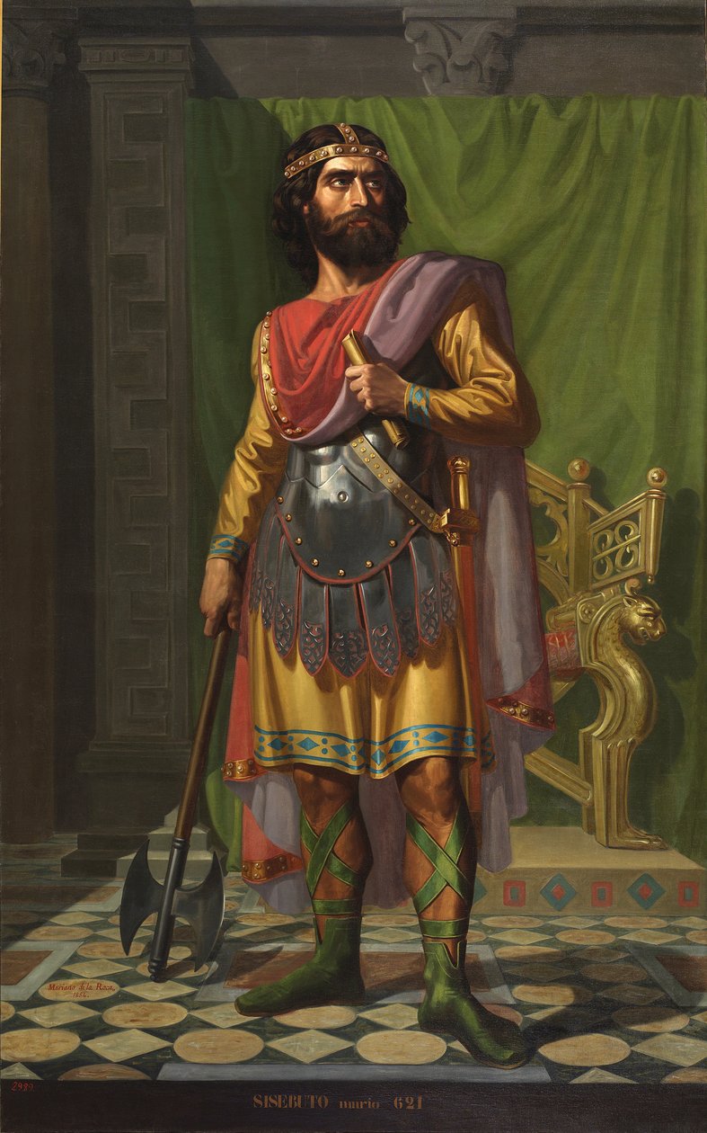 Portrait du roi wisigoth d