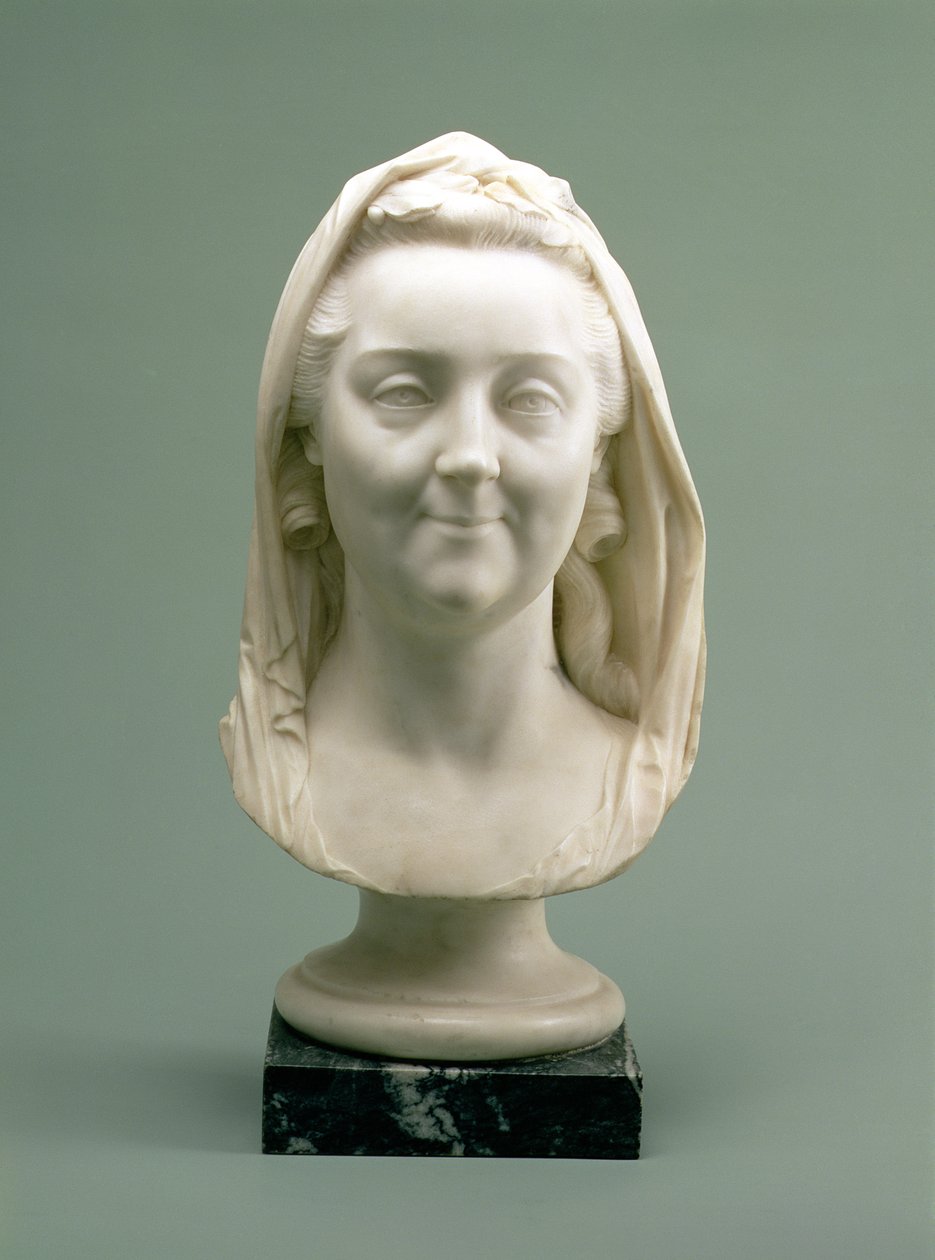 Portrettbyste av Catherine II (den store) (1729-96), 1770-tallet (marmor) av Marie Anne Collot
