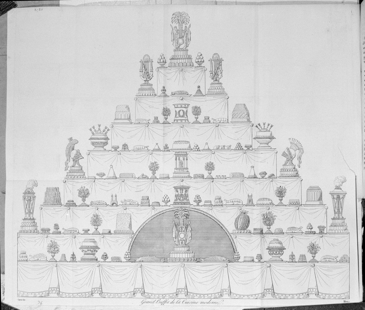 Design for matdekorasjon, fra 