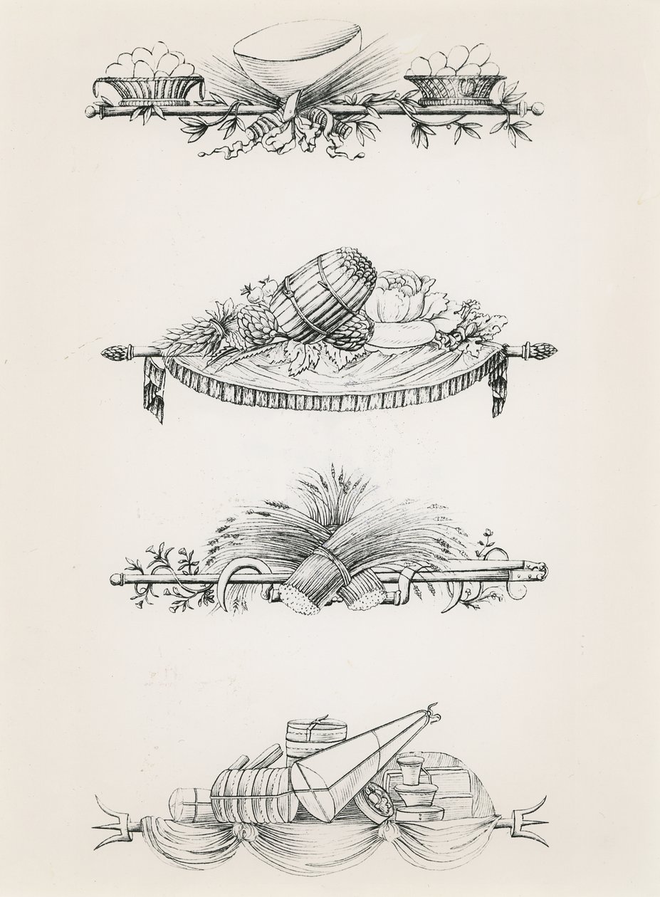 Vignetter fra en kokebok av Antoine Carême av Marie Antoine Careme
