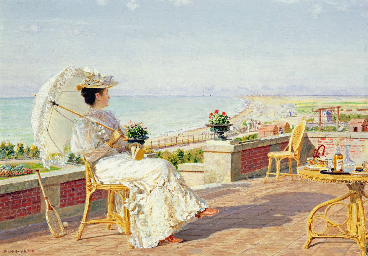 På ferie av Marie Francois Firmin Girard