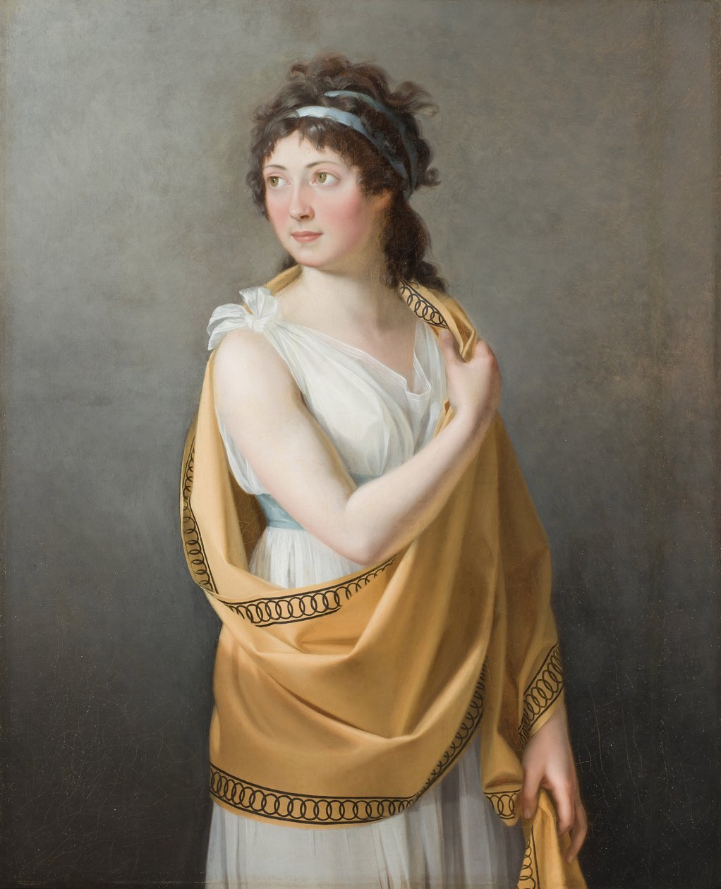 Portrett av en dame, ca. 1799 av Marie Guilhelmine Benoist
