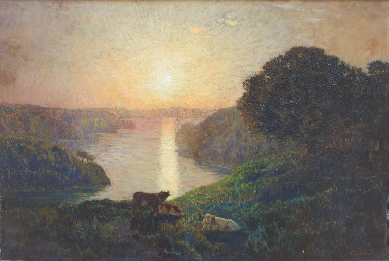 Elven av Marie Auguste Emile Rene Menard