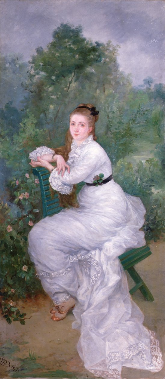 Louise i hagen av Marie Bracquemond